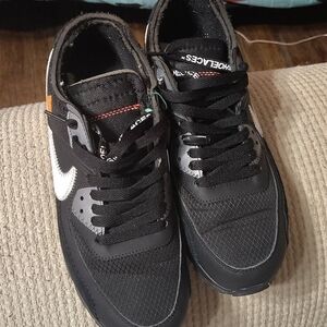 Nike Black and Gray Sneakers